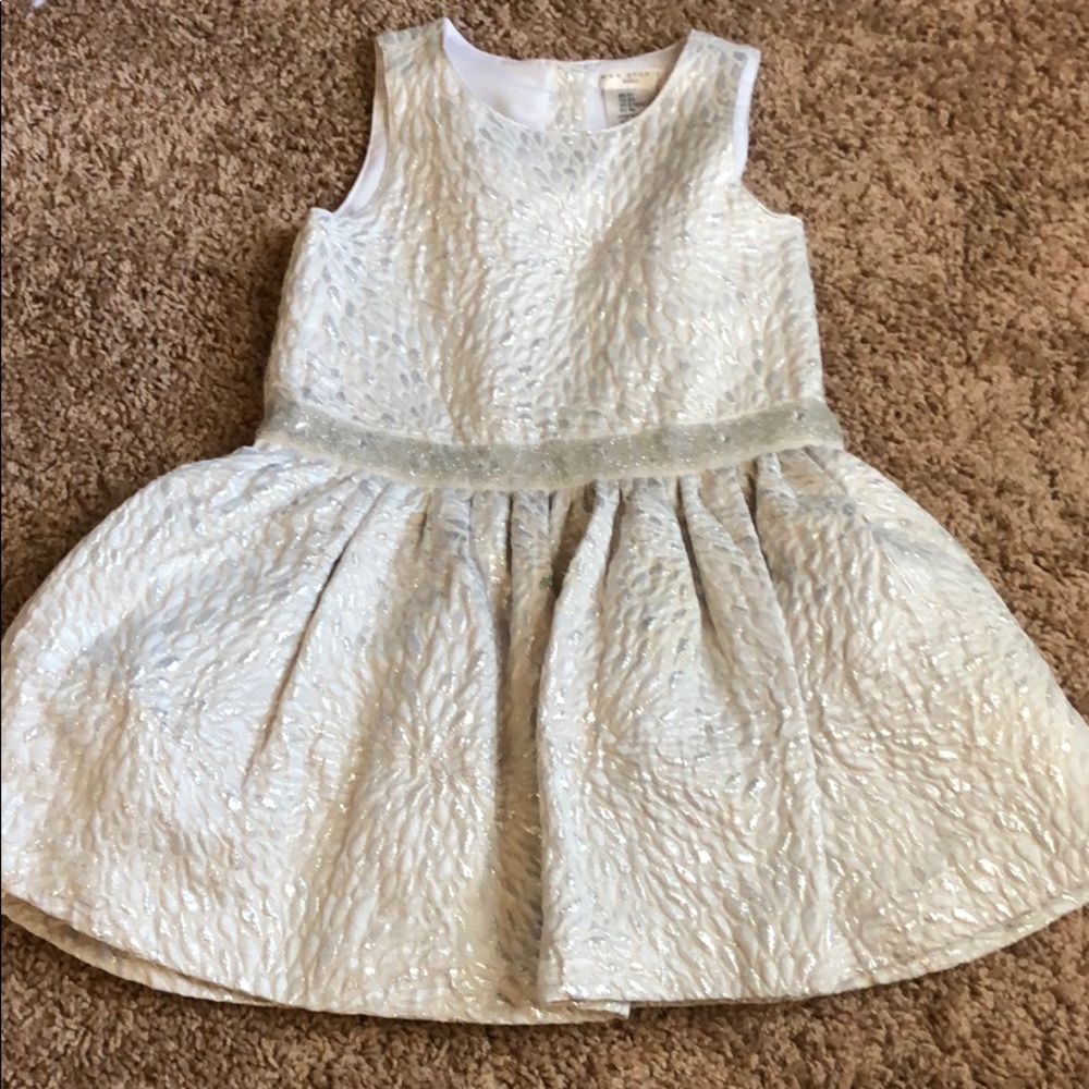 Max studio baby sparkle sleeveless dress